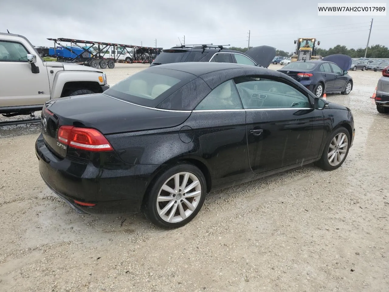 WVWBW7AH2CV017989 2012 Volkswagen Eos Komfort