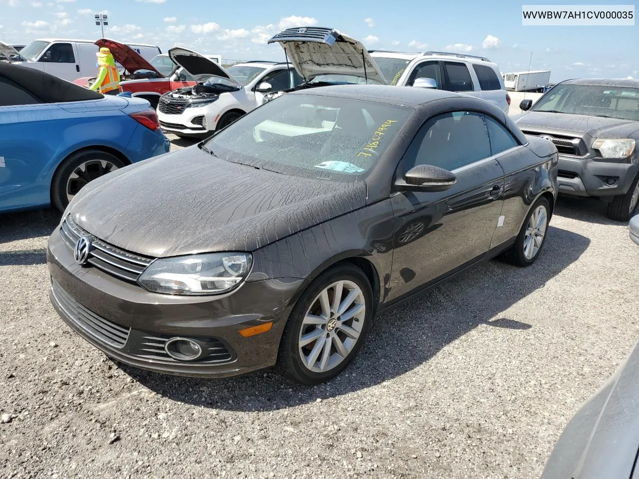 2012 Volkswagen Eos Komfort VIN: WVWBW7AH1CV000035 Lot: 74807994