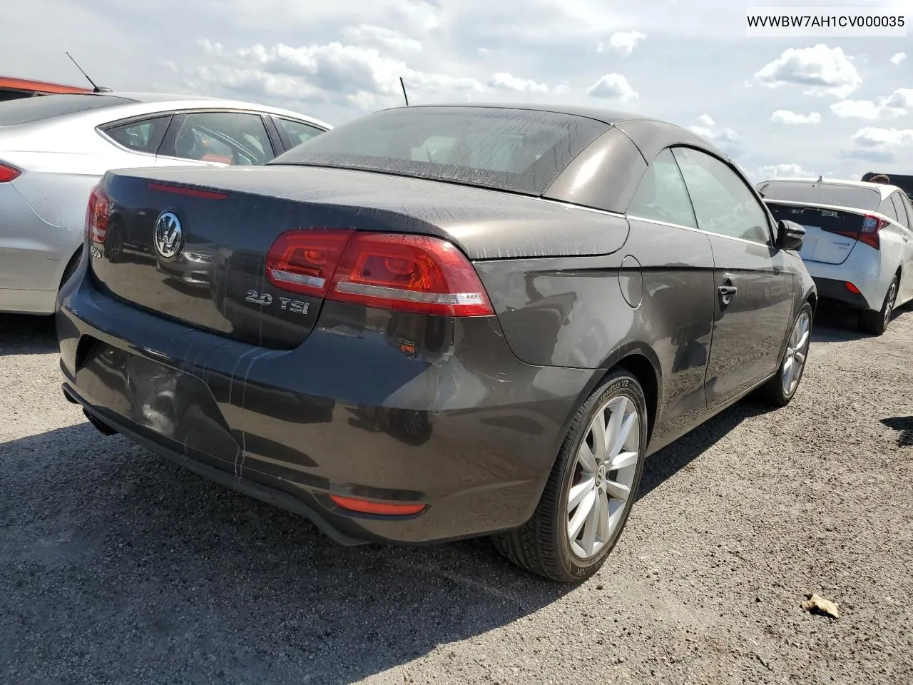 2012 Volkswagen Eos Komfort VIN: WVWBW7AH1CV000035 Lot: 74807994