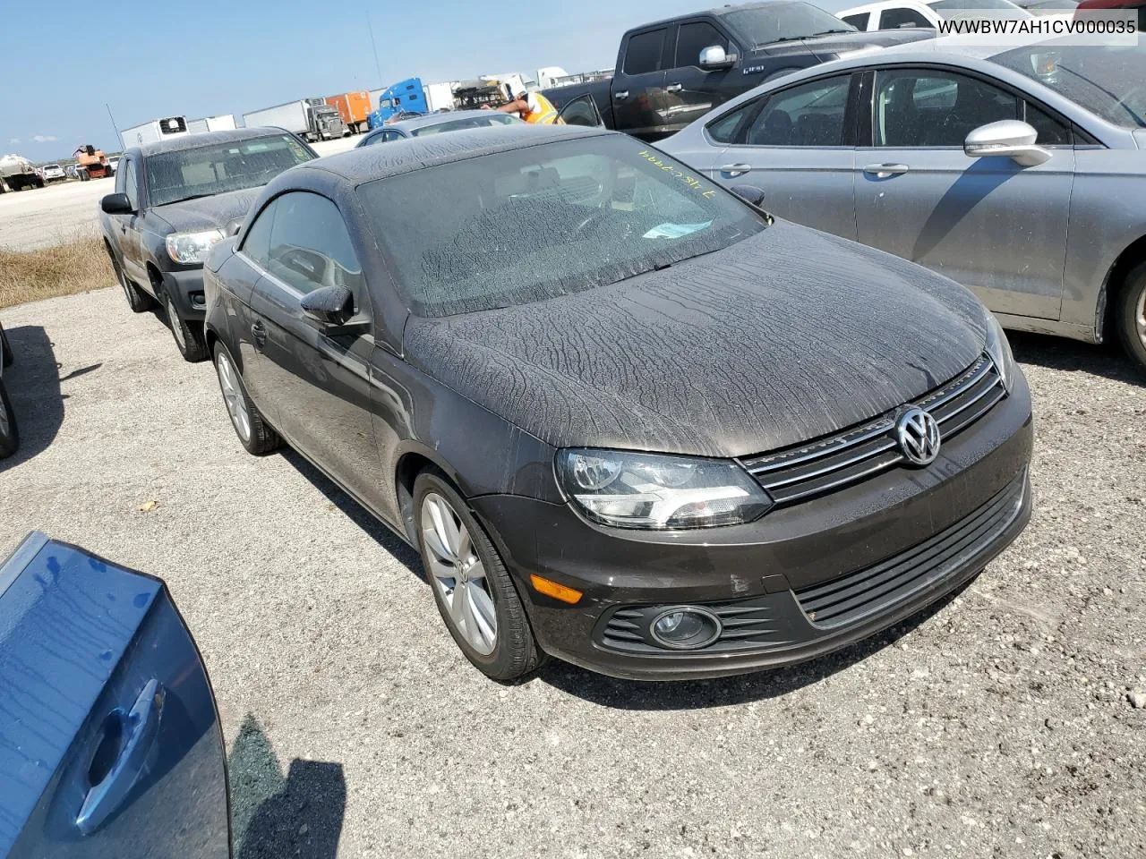 2012 Volkswagen Eos Komfort VIN: WVWBW7AH1CV000035 Lot: 74807994