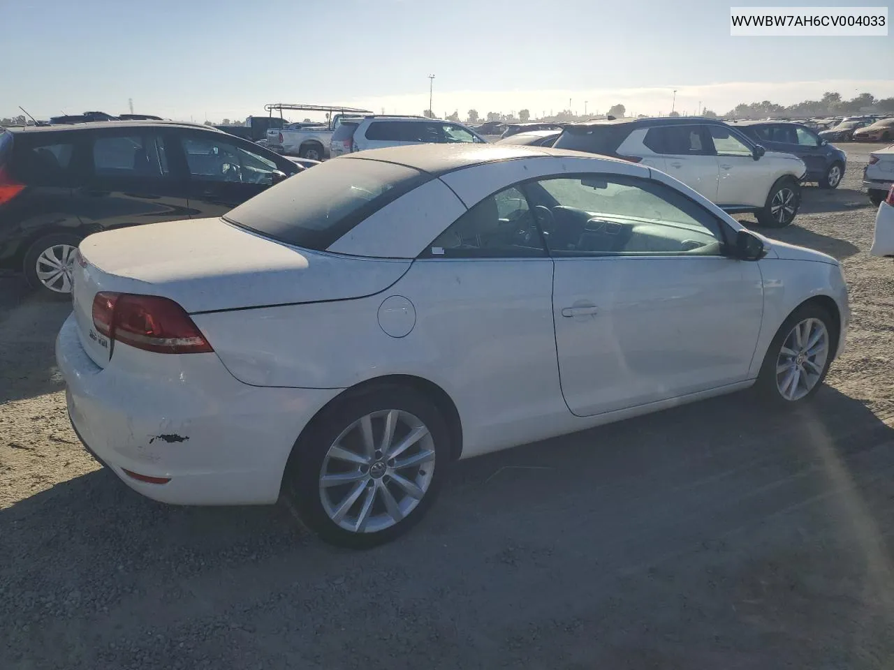 WVWBW7AH6CV004033 2012 Volkswagen Eos Komfort