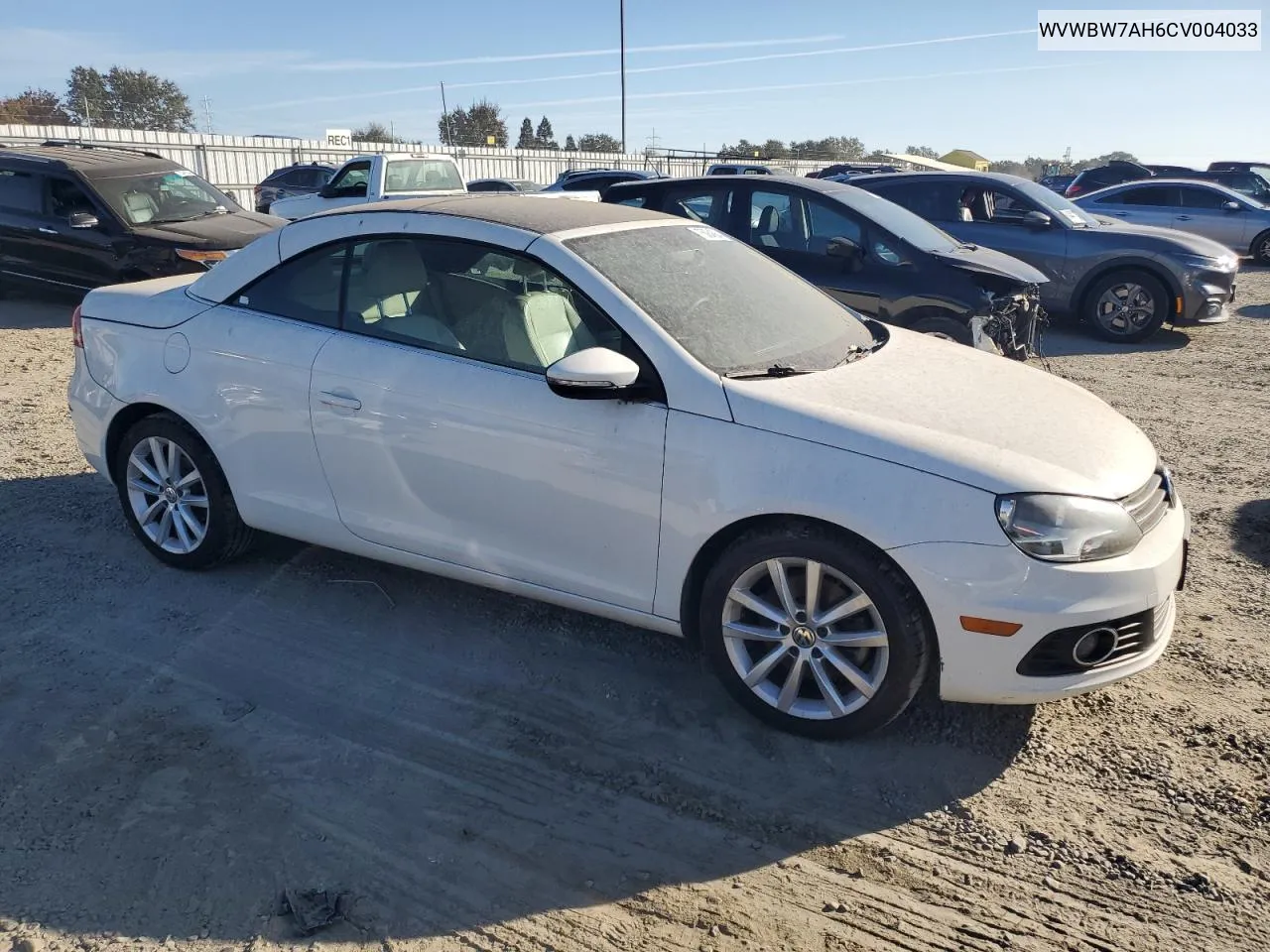 WVWBW7AH6CV004033 2012 Volkswagen Eos Komfort