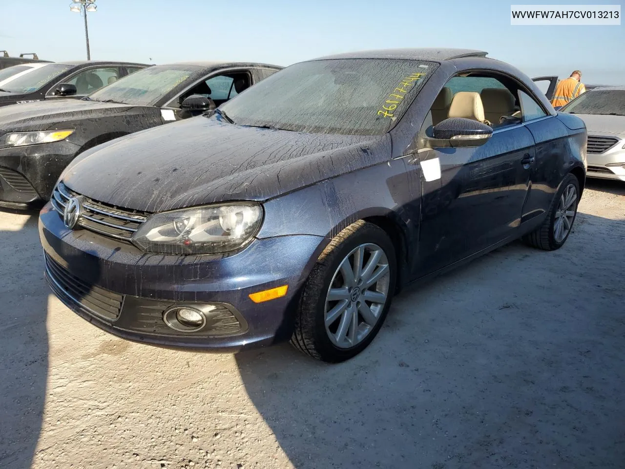 2012 Volkswagen Eos Lux VIN: WVWFW7AH7CV013213 Lot: 76177744