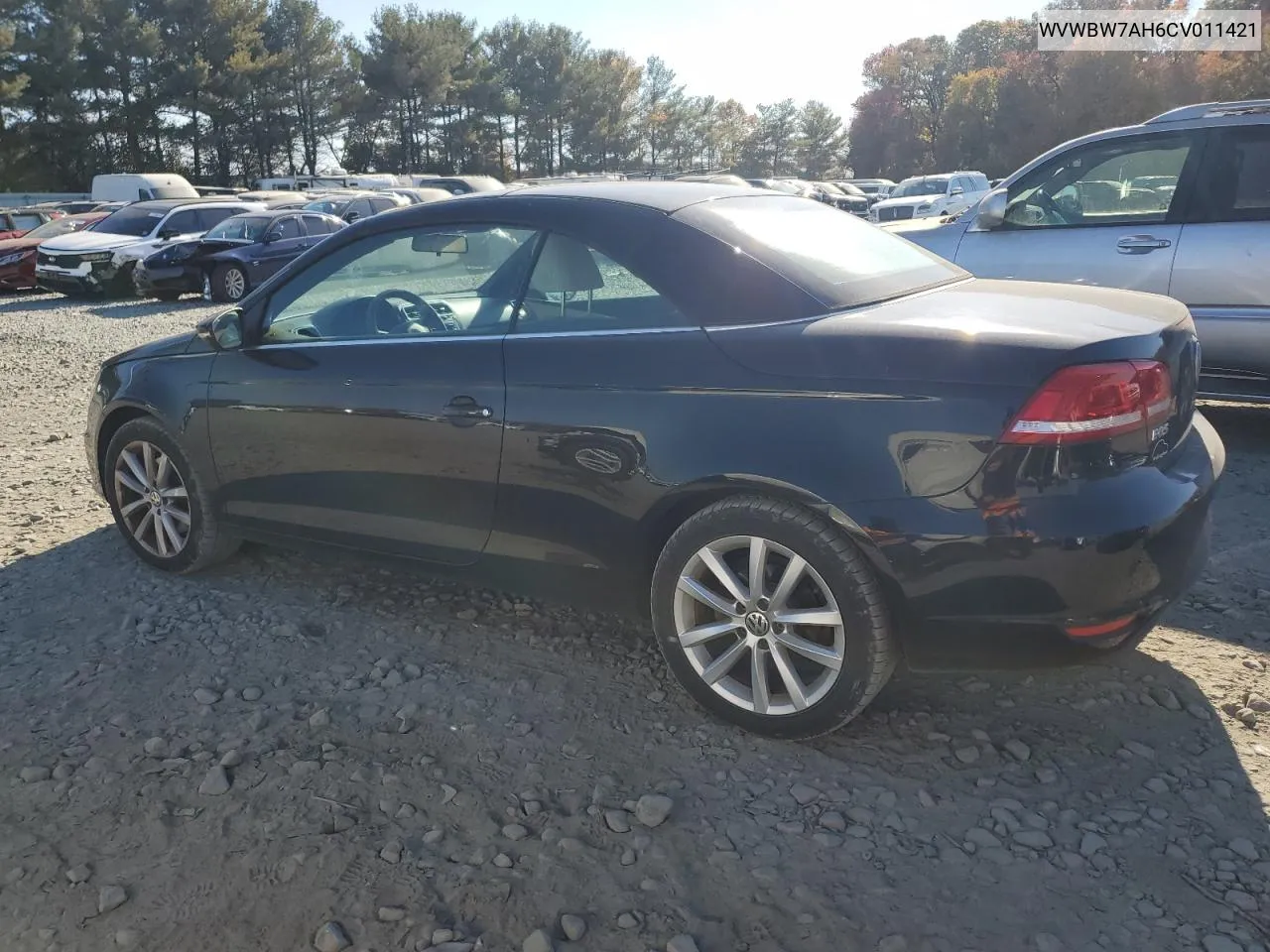 2012 Volkswagen Eos Komfort VIN: WVWBW7AH6CV011421 Lot: 77758194