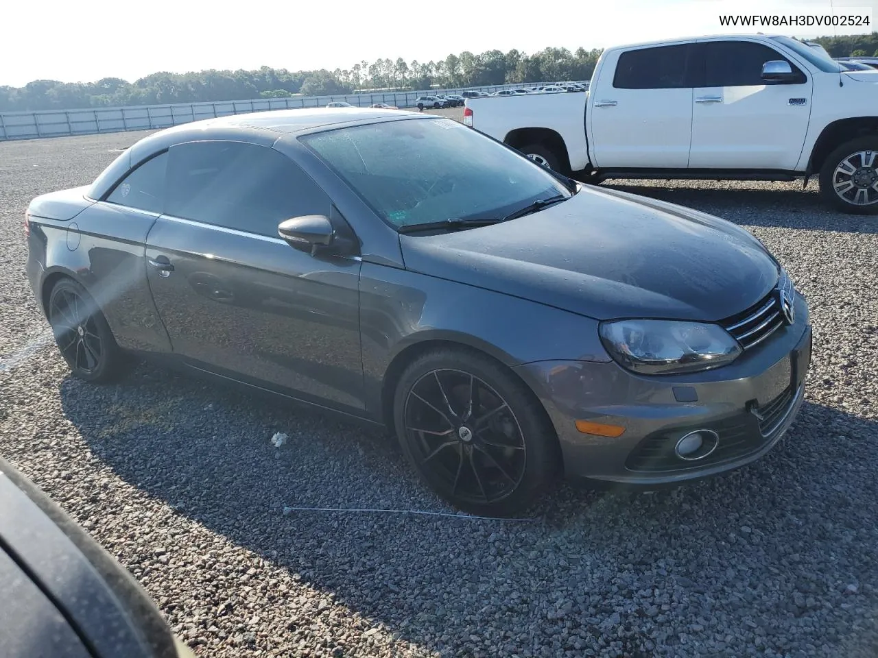 2013 Volkswagen Eos Lux VIN: WVWFW8AH3DV002524 Lot: 73889774