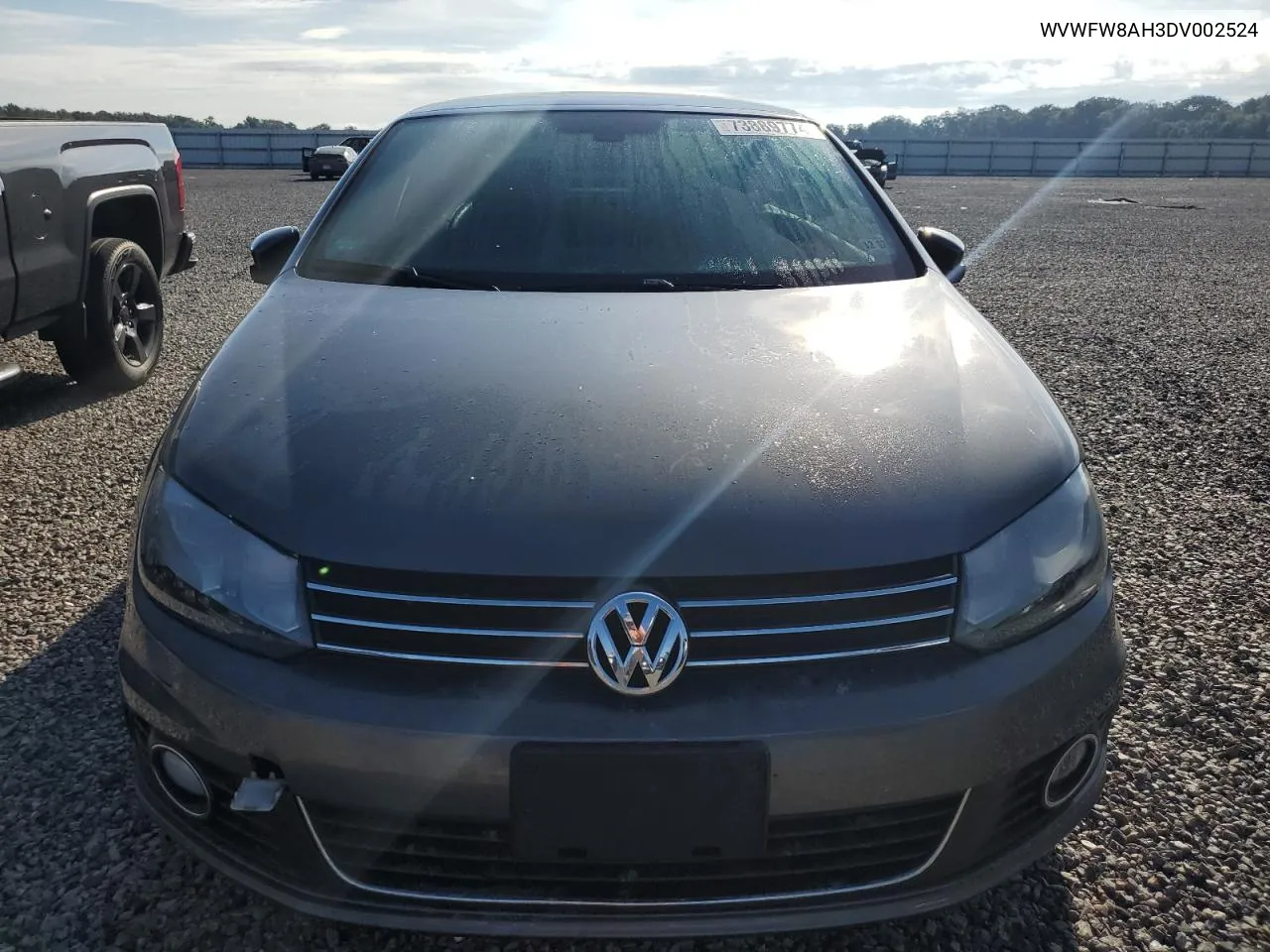 WVWFW8AH3DV002524 2013 Volkswagen Eos Lux