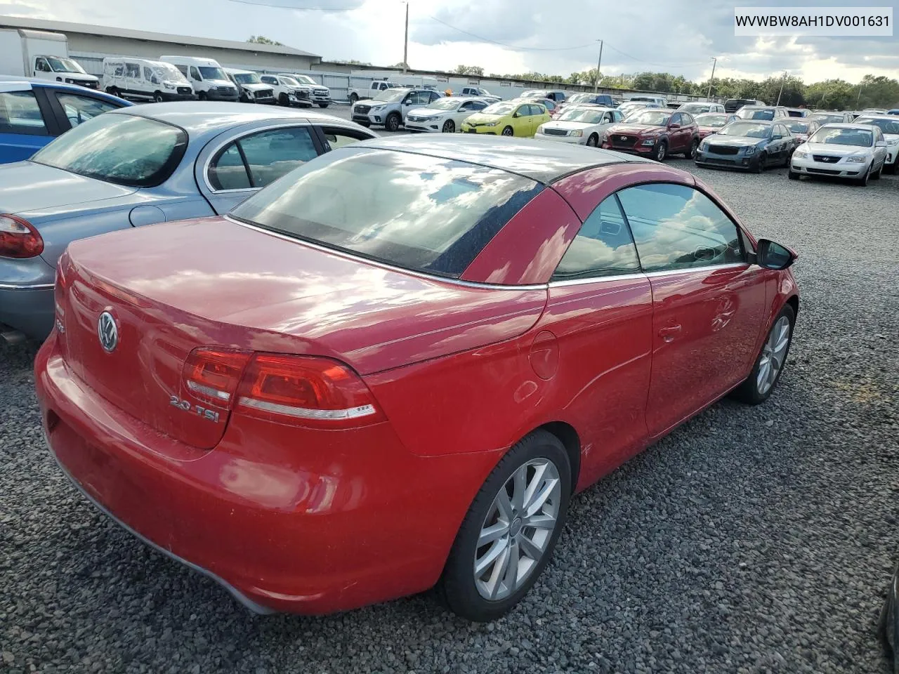 WVWBW8AH1DV001631 2013 Volkswagen Eos Komfort