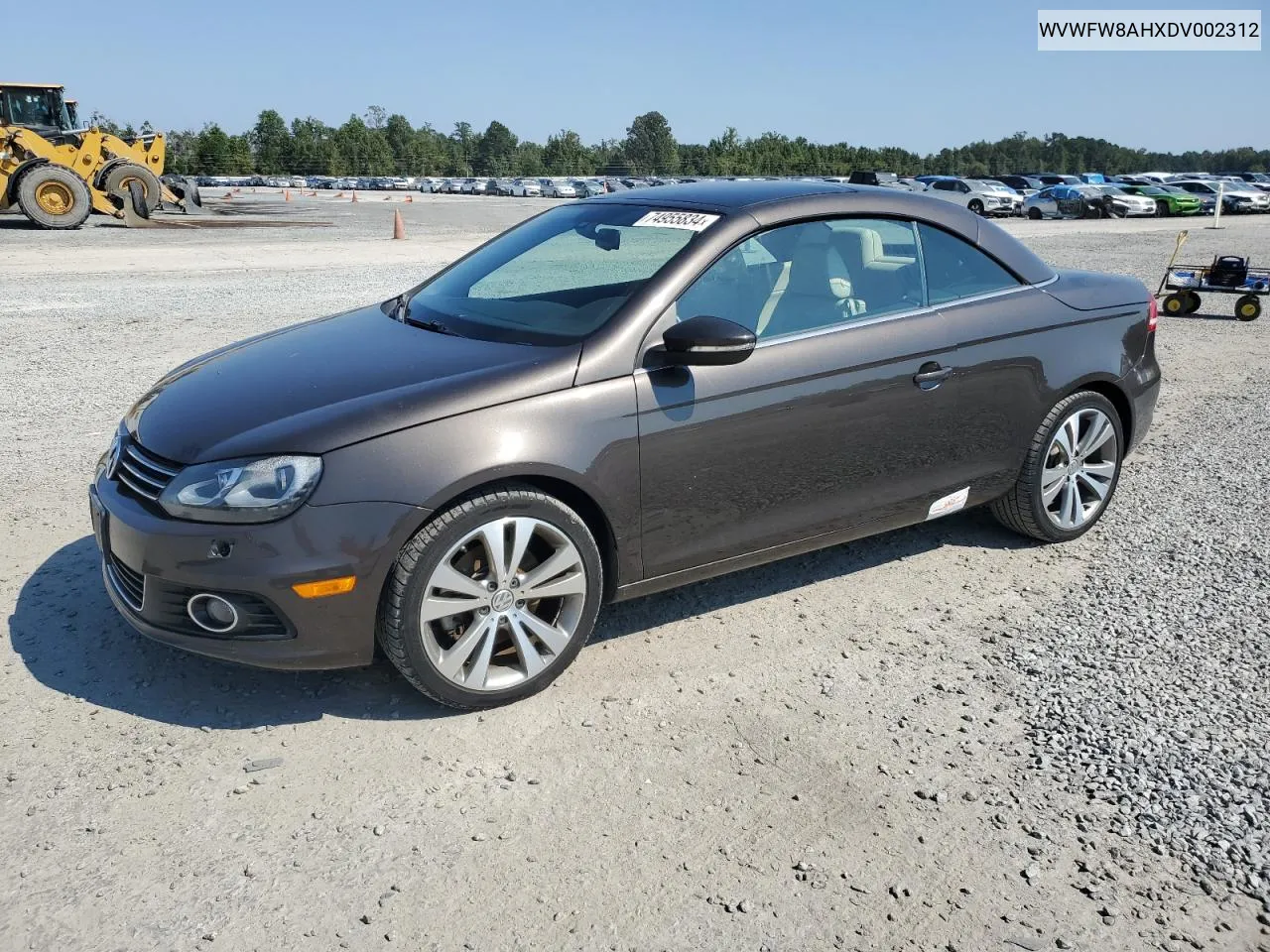 WVWFW8AHXDV002312 2013 Volkswagen Eos Lux