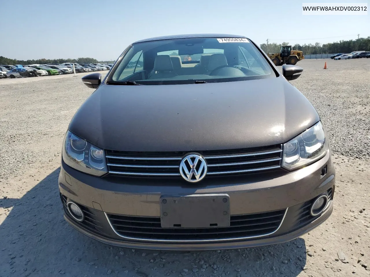 WVWFW8AHXDV002312 2013 Volkswagen Eos Lux