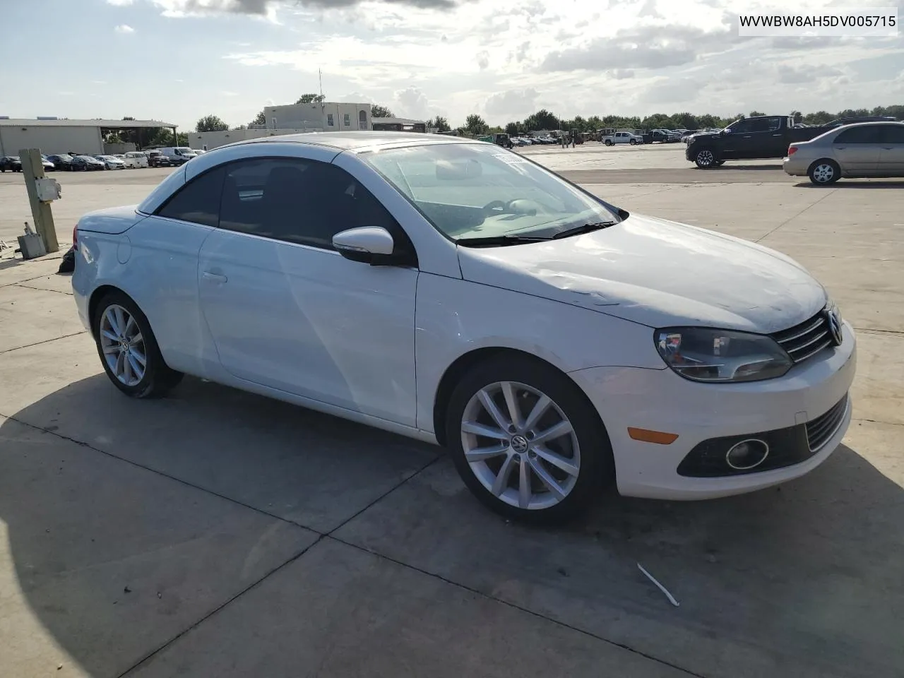 2013 Volkswagen Eos Komfort VIN: WVWBW8AH5DV005715 Lot: 75036604