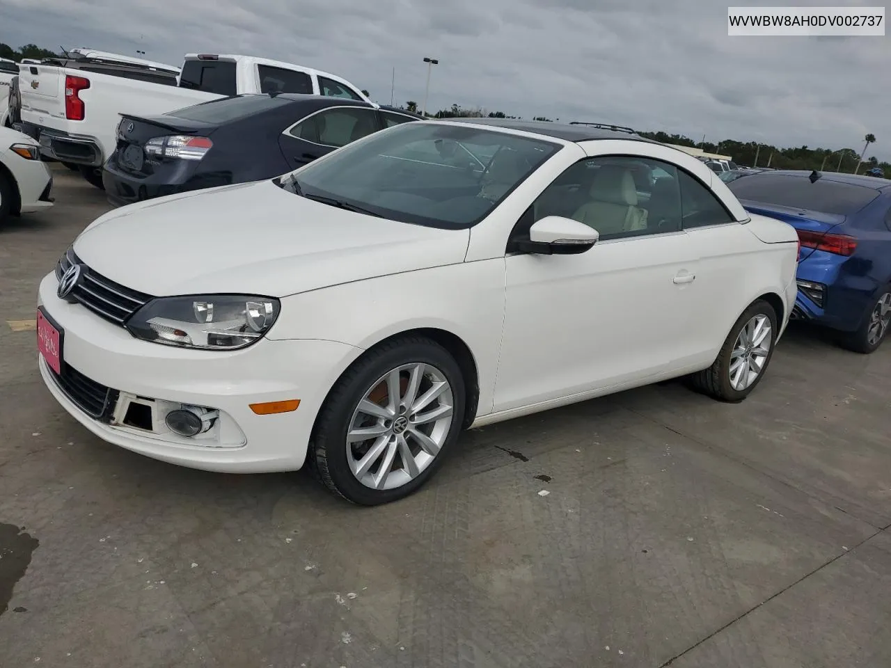 2013 Volkswagen Eos Komfort VIN: WVWBW8AH0DV002737 Lot: 75058524