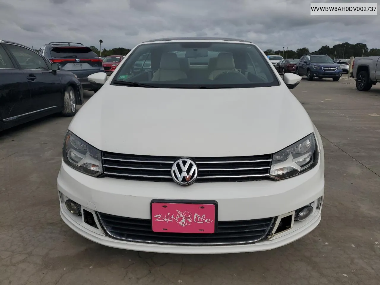 2013 Volkswagen Eos Komfort VIN: WVWBW8AH0DV002737 Lot: 75058524