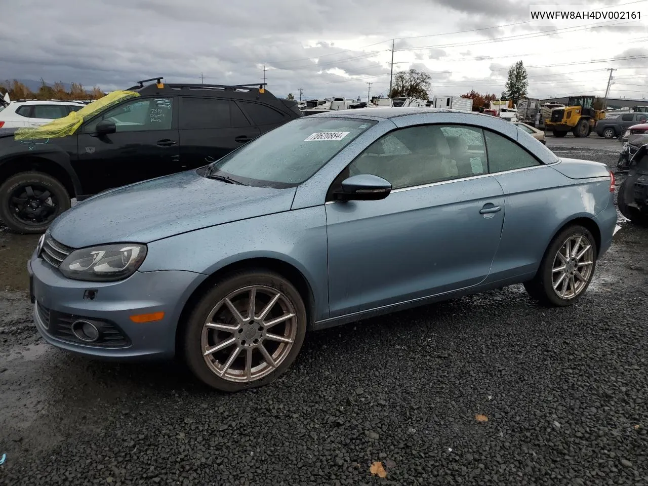 2013 Volkswagen Eos Lux VIN: WVWFW8AH4DV002161 Lot: 78620884