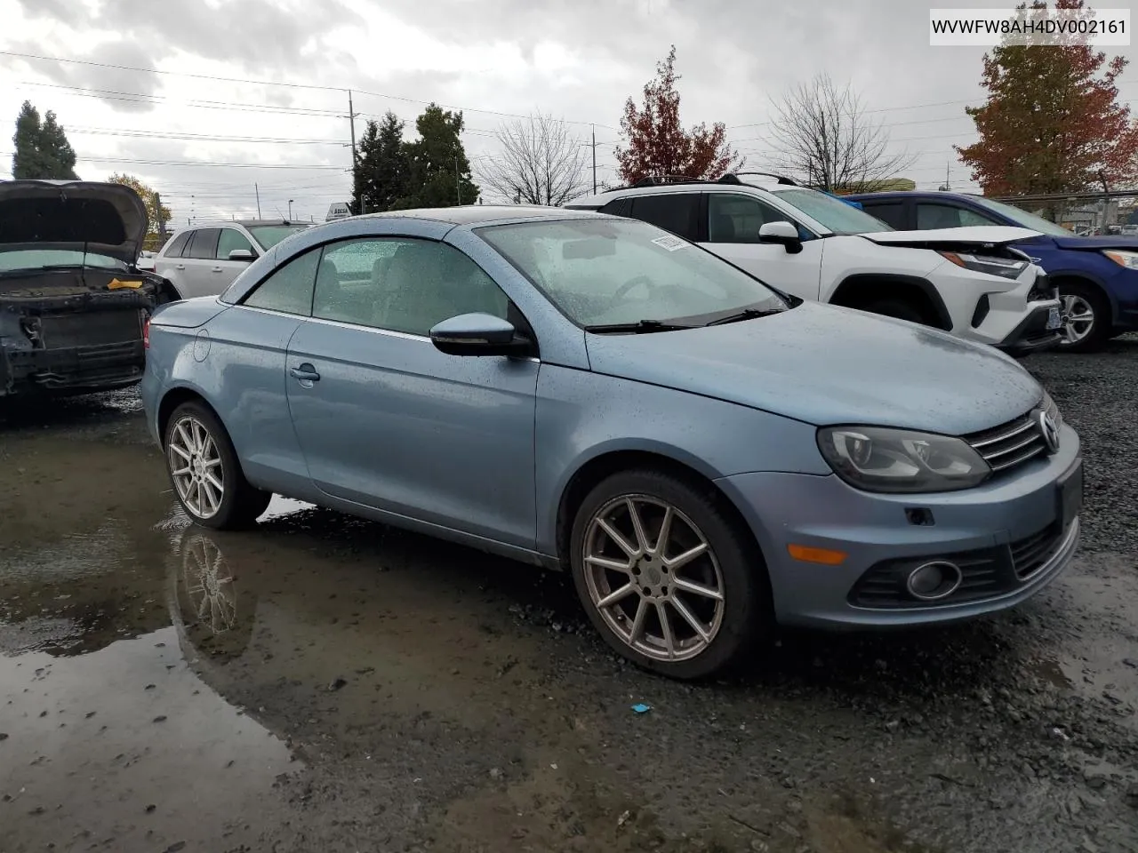 2013 Volkswagen Eos Lux VIN: WVWFW8AH4DV002161 Lot: 78620884