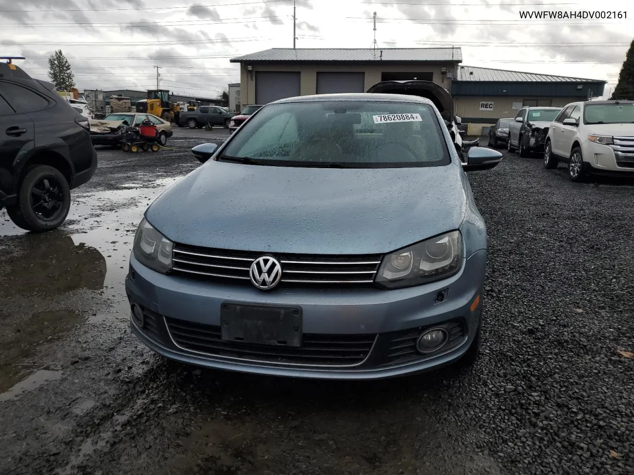 2013 Volkswagen Eos Lux VIN: WVWFW8AH4DV002161 Lot: 78620884