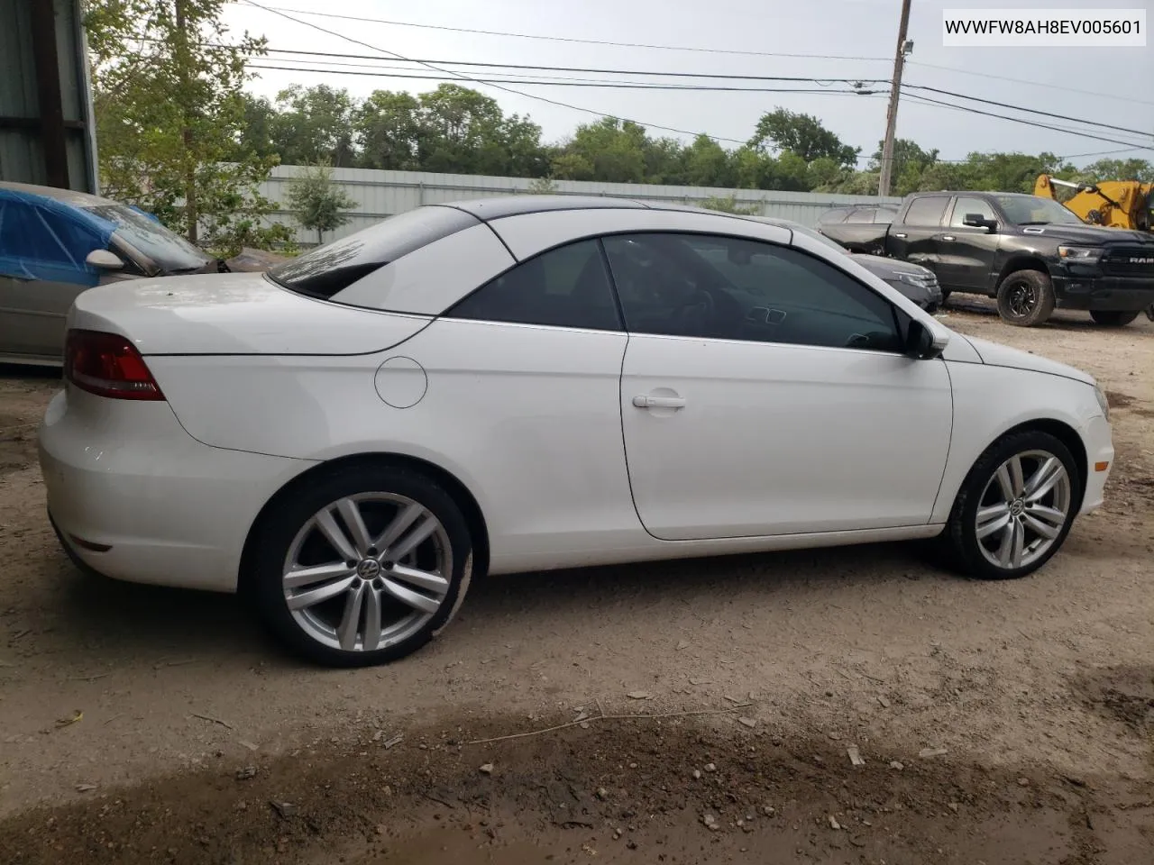 2014 Volkswagen Eos Lux VIN: WVWFW8AH8EV005601 Lot: 61486604