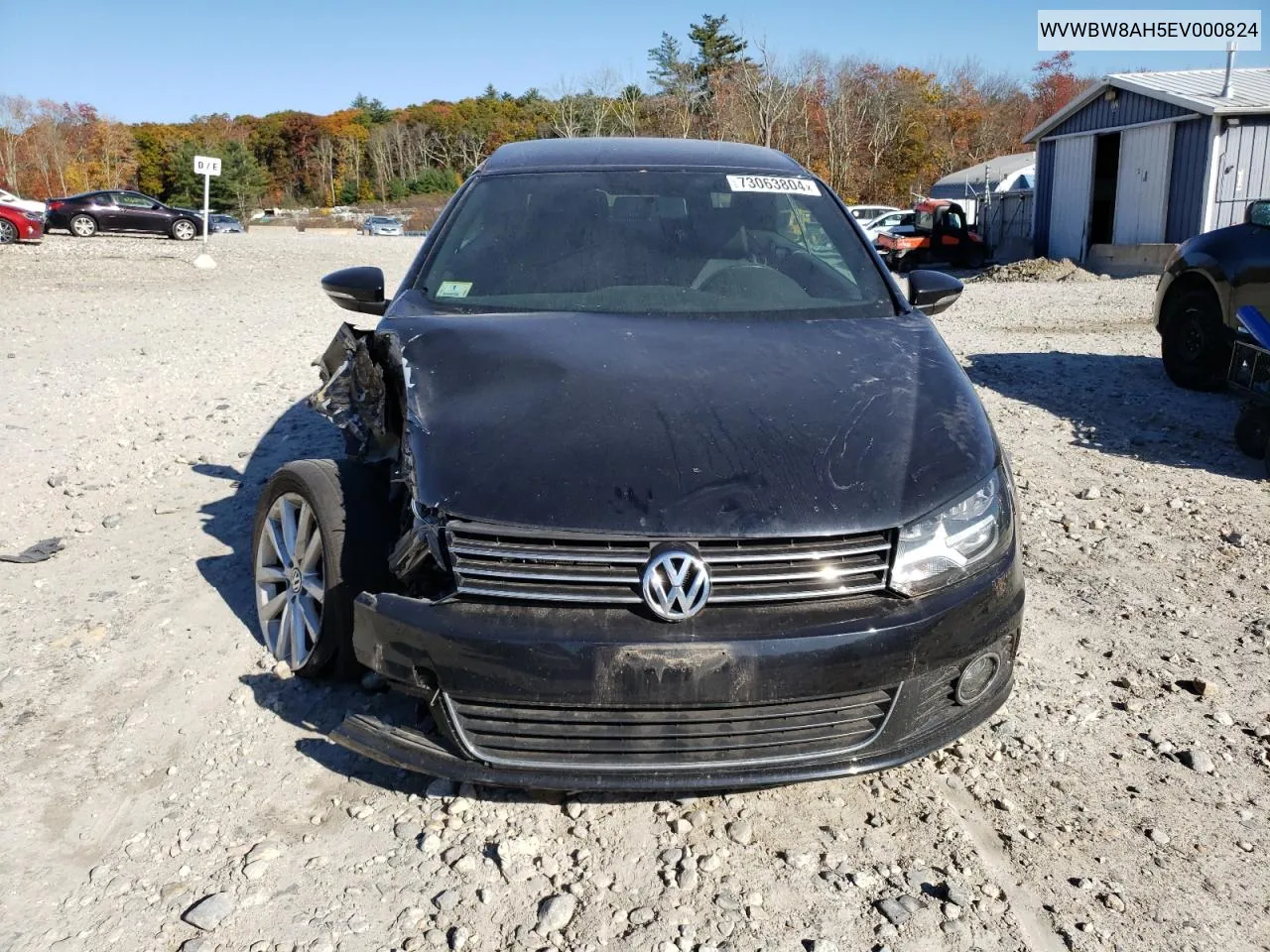 2014 Volkswagen Eos Komfort VIN: WVWBW8AH5EV000824 Lot: 73063804