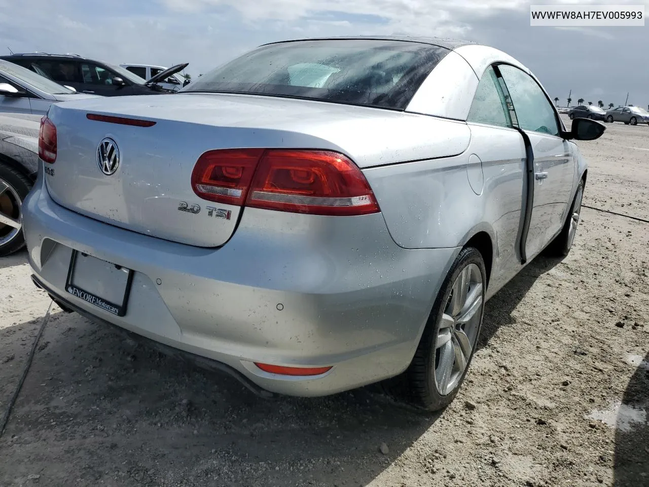 2014 Volkswagen Eos Lux VIN: WVWFW8AH7EV005993 Lot: 76470824