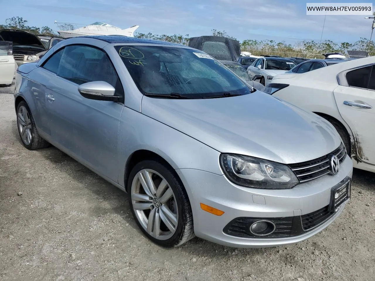 2014 Volkswagen Eos Lux VIN: WVWFW8AH7EV005993 Lot: 76470824