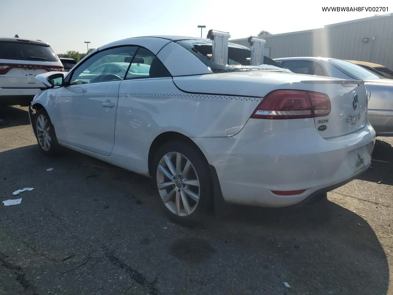 2015 Volkswagen Eos Komfort VIN: WVWBW8AH8FV002701 Lot: 68676484