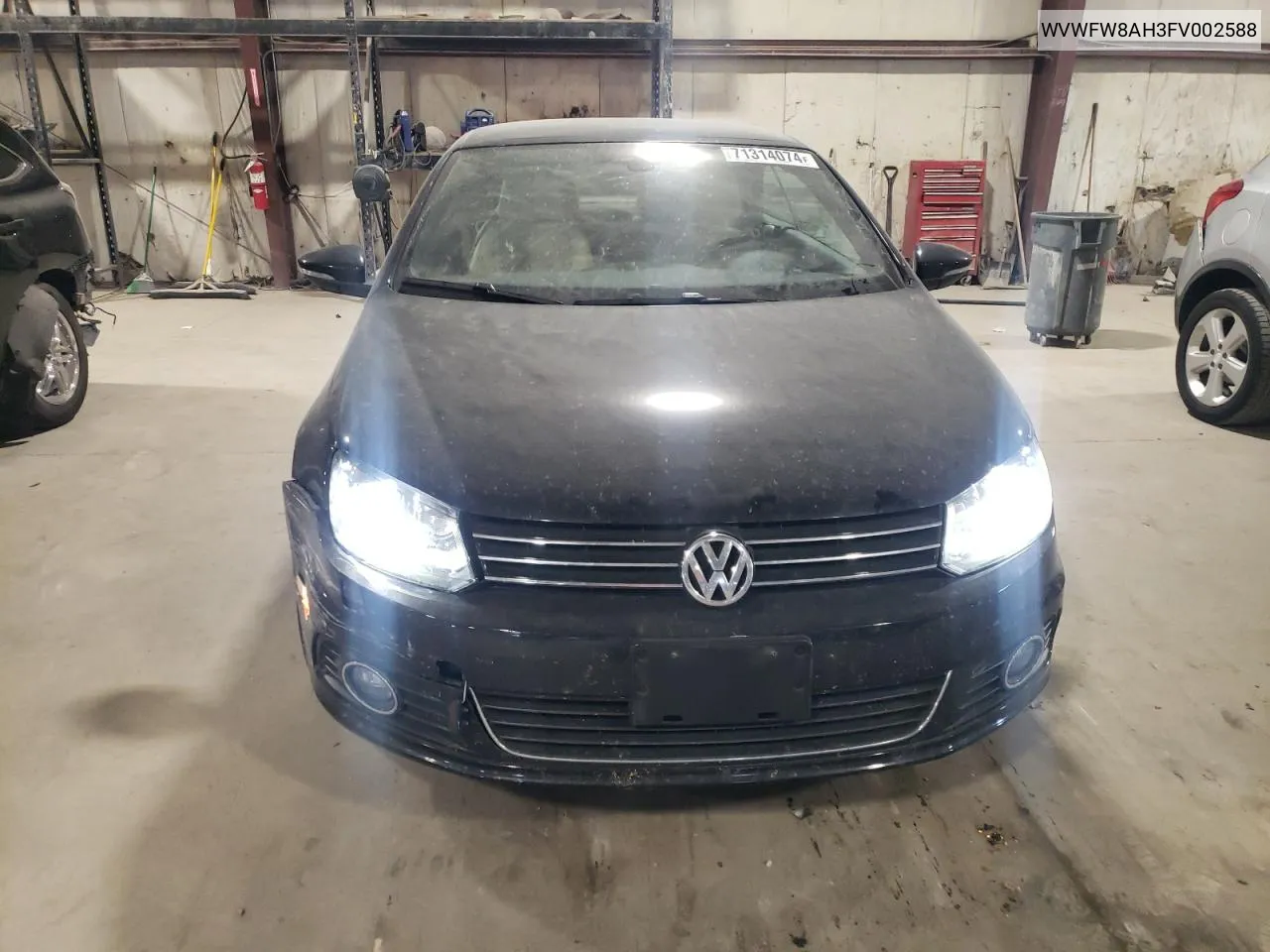 WVWFW8AH3FV002588 2015 Volkswagen Eos Lux