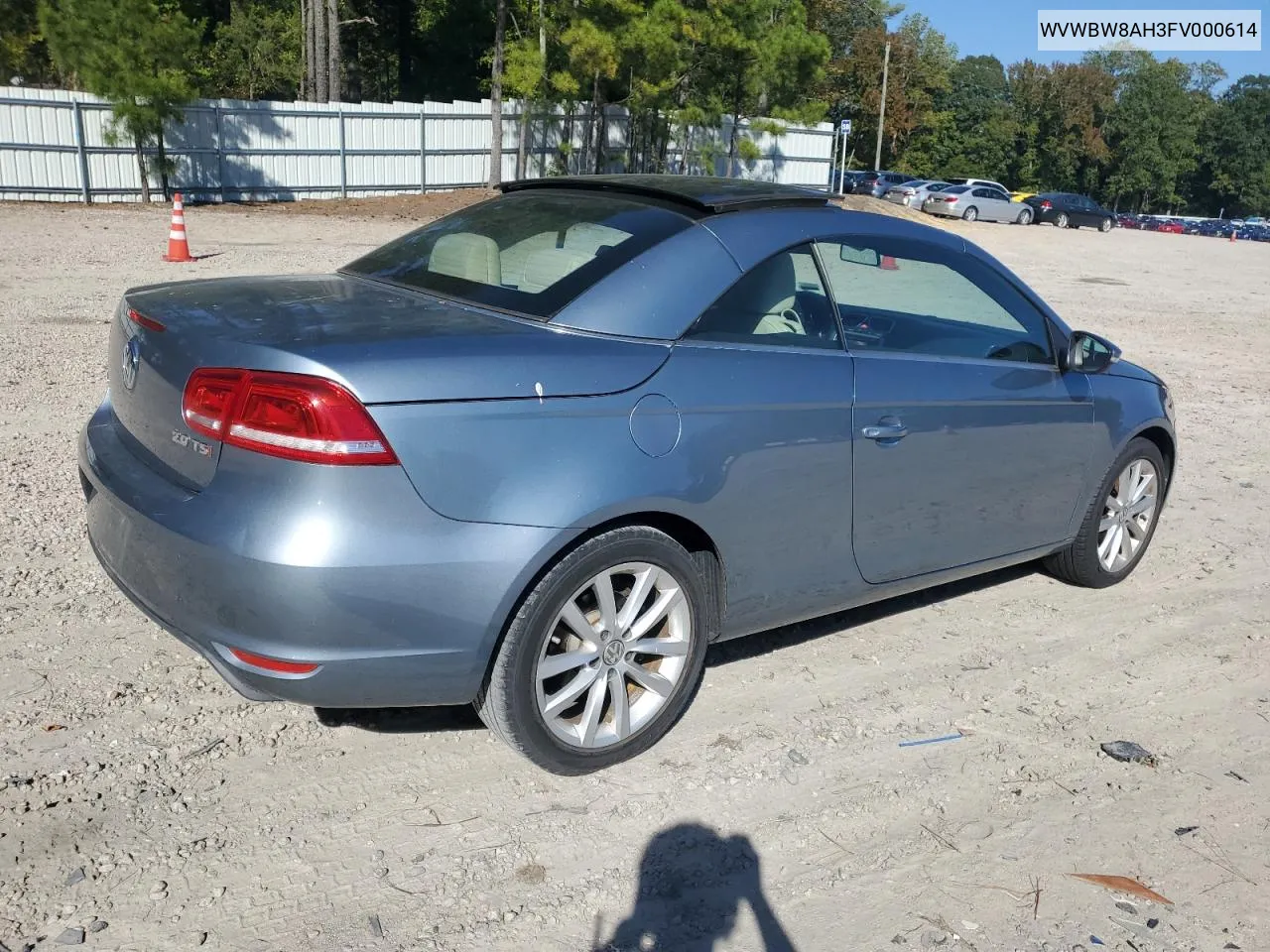 WVWBW8AH3FV000614 2015 Volkswagen Eos Komfort