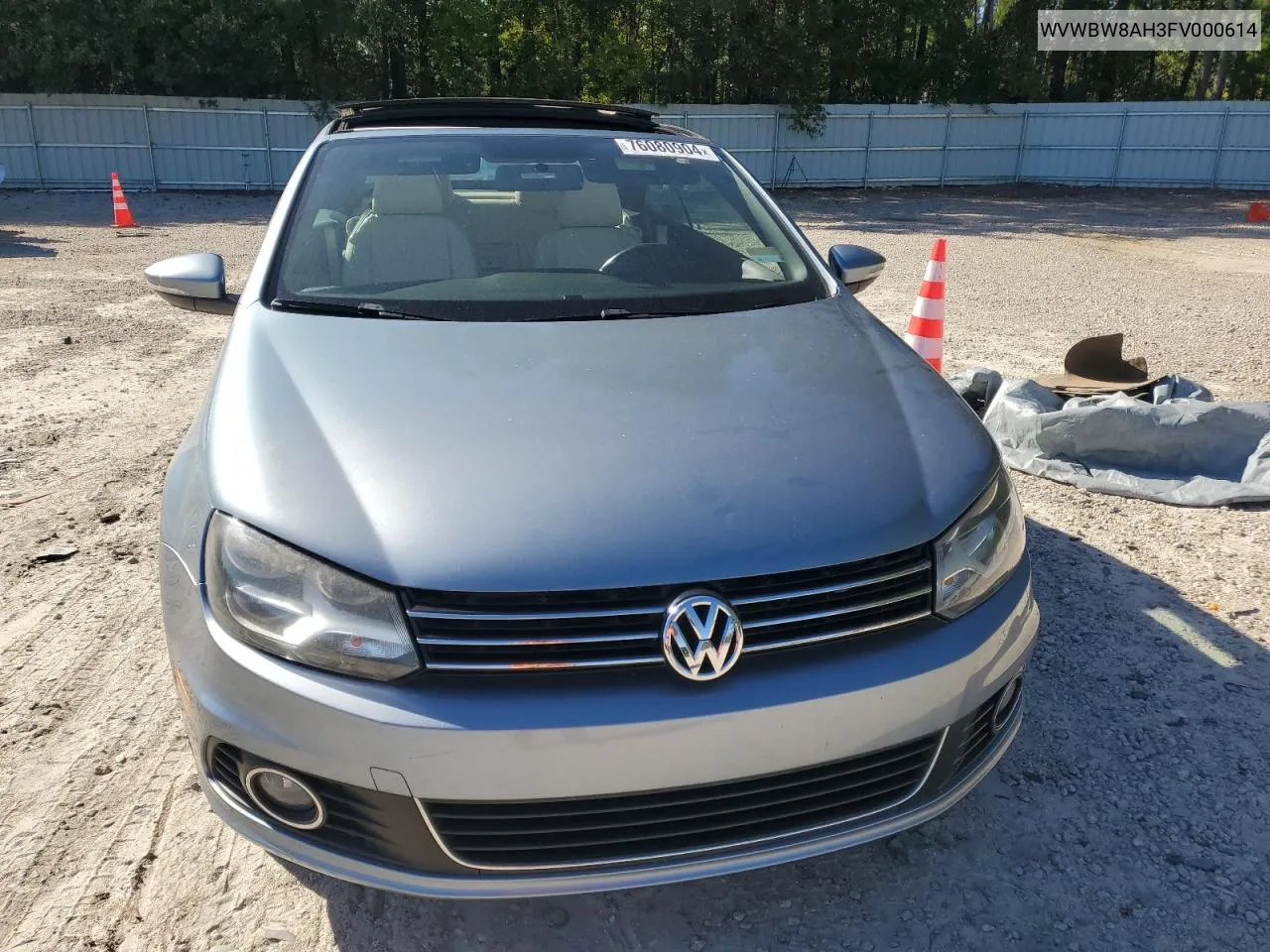 WVWBW8AH3FV000614 2015 Volkswagen Eos Komfort