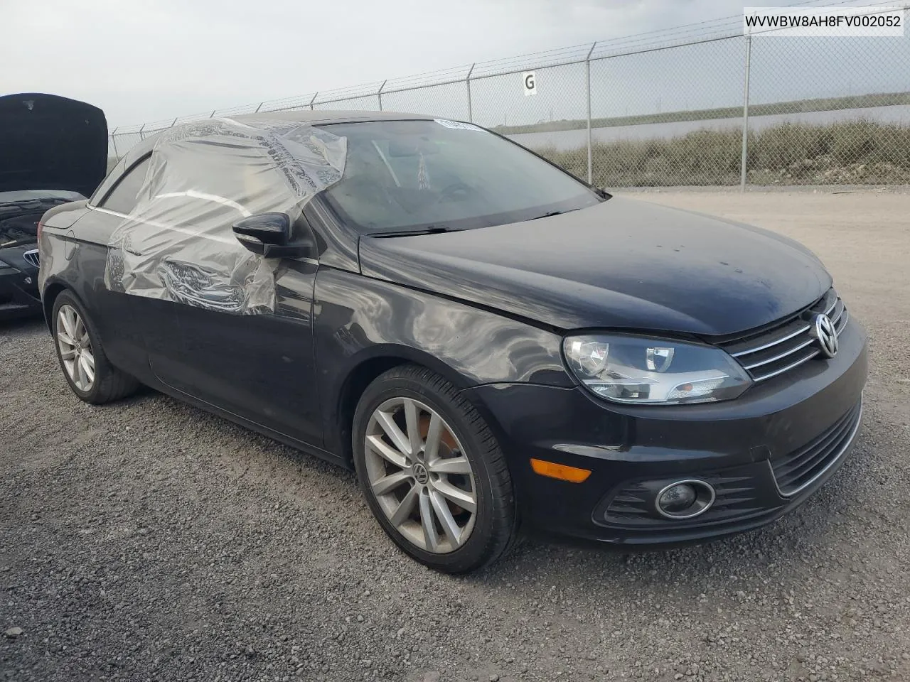 2015 Volkswagen Eos Komfort VIN: WVWBW8AH8FV002052 Lot: 76487114