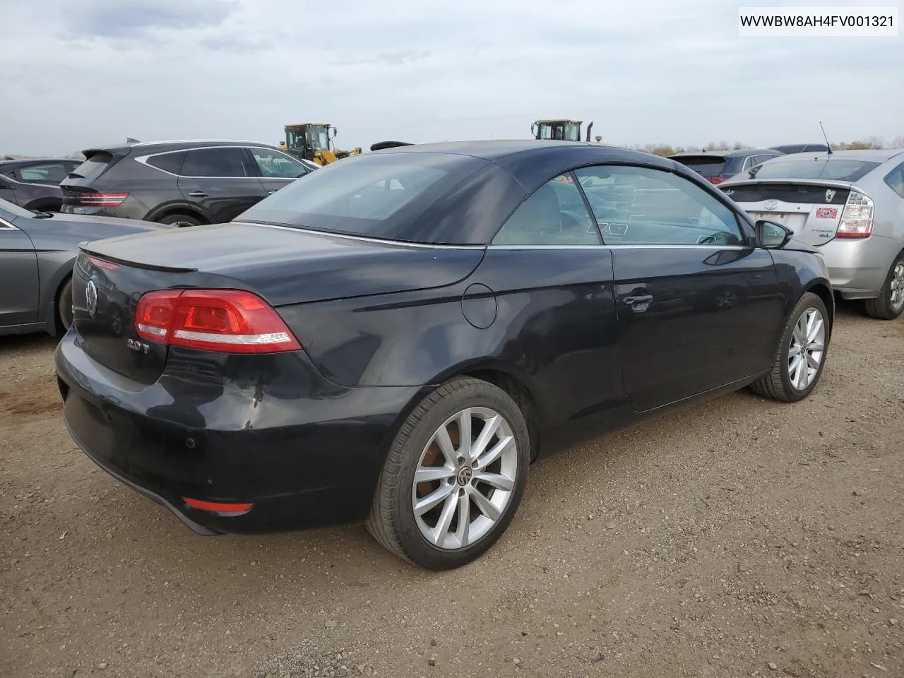 2015 Volkswagen Eos Komfort VIN: WVWBW8AH4FV001321 Lot: 78718404