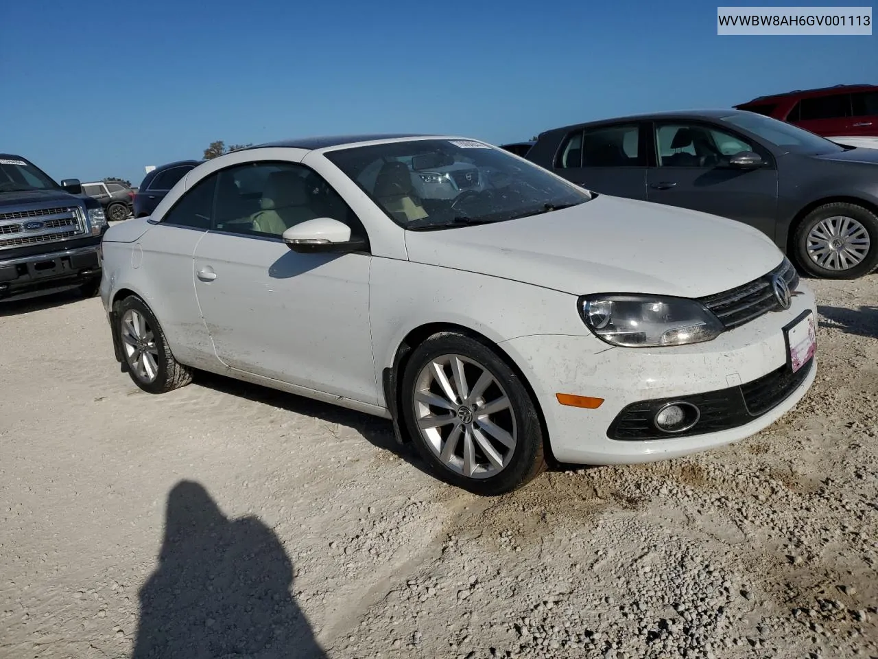 WVWBW8AH6GV001113 2016 Volkswagen Eos Komfort