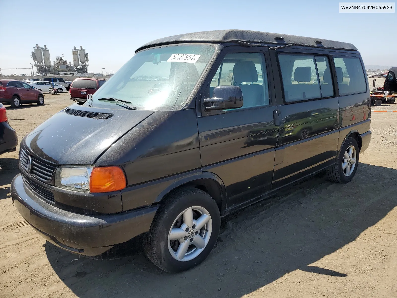 2002 Volkswagen Eurovan Mv VIN: WV2NB47042H065923 Lot: 62487954