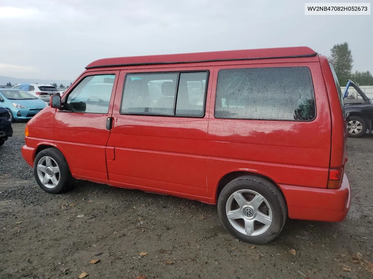 2002 Volkswagen Eurovan Mv VIN: WV2NB47082H052673 Lot: 69114564