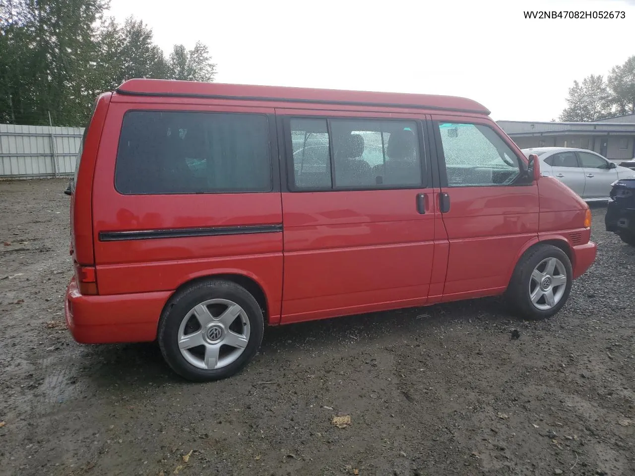 2002 Volkswagen Eurovan Mv VIN: WV2NB47082H052673 Lot: 69114564