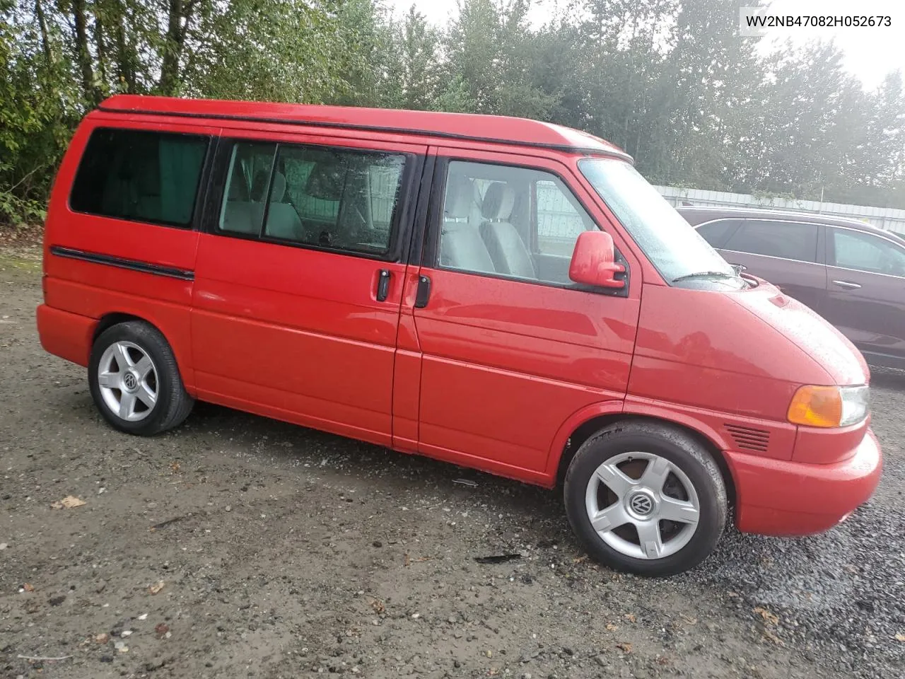 2002 Volkswagen Eurovan Mv VIN: WV2NB47082H052673 Lot: 69114564