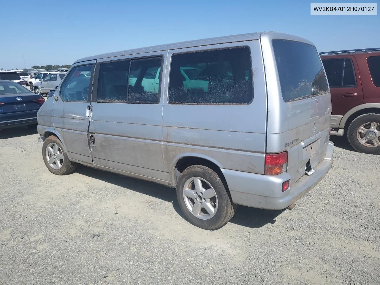 2002 Volkswagen Eurovan Gls VIN: WV2KB47012H070127 Lot: 72076154