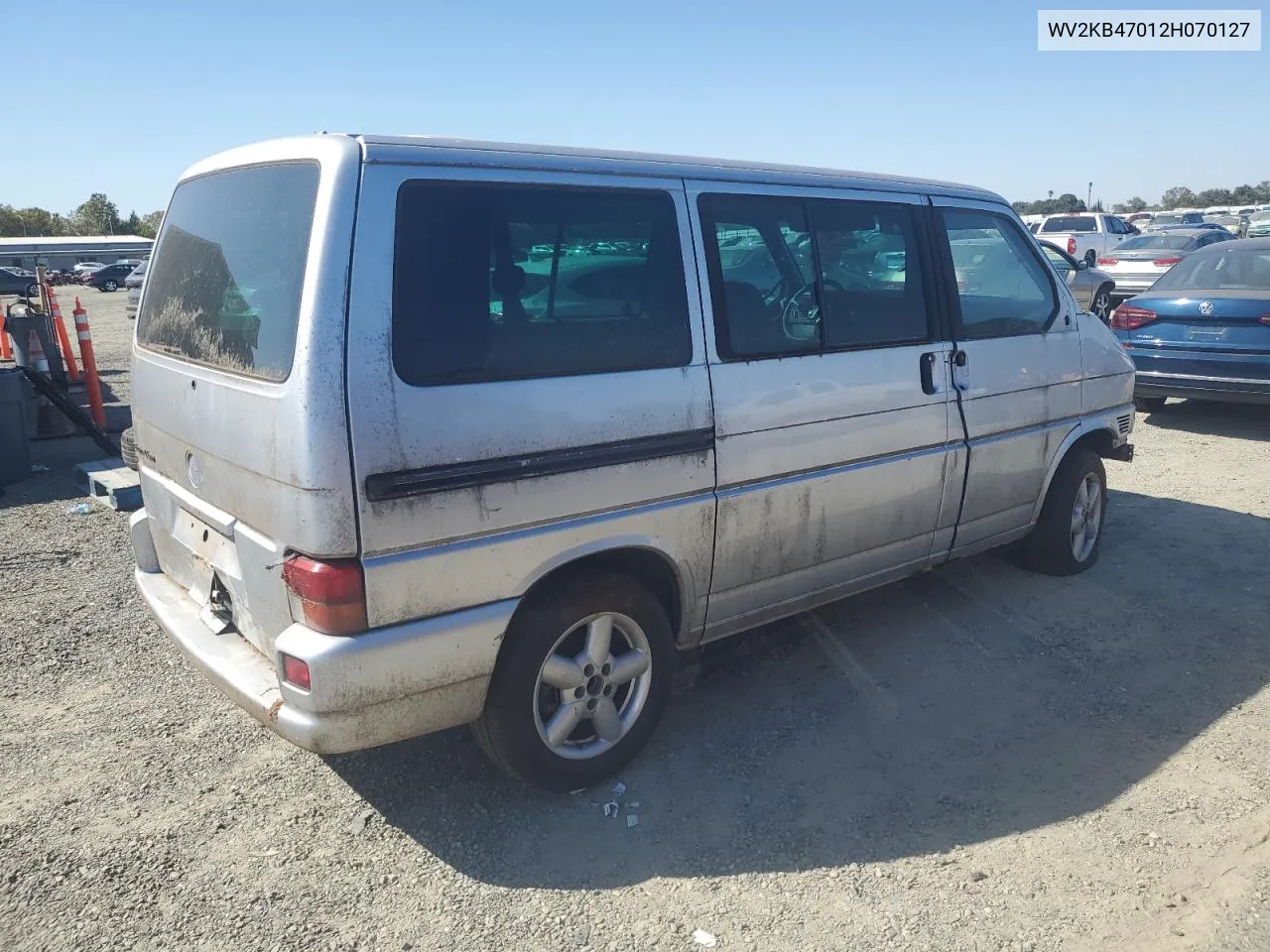 2002 Volkswagen Eurovan Gls VIN: WV2KB47012H070127 Lot: 72076154