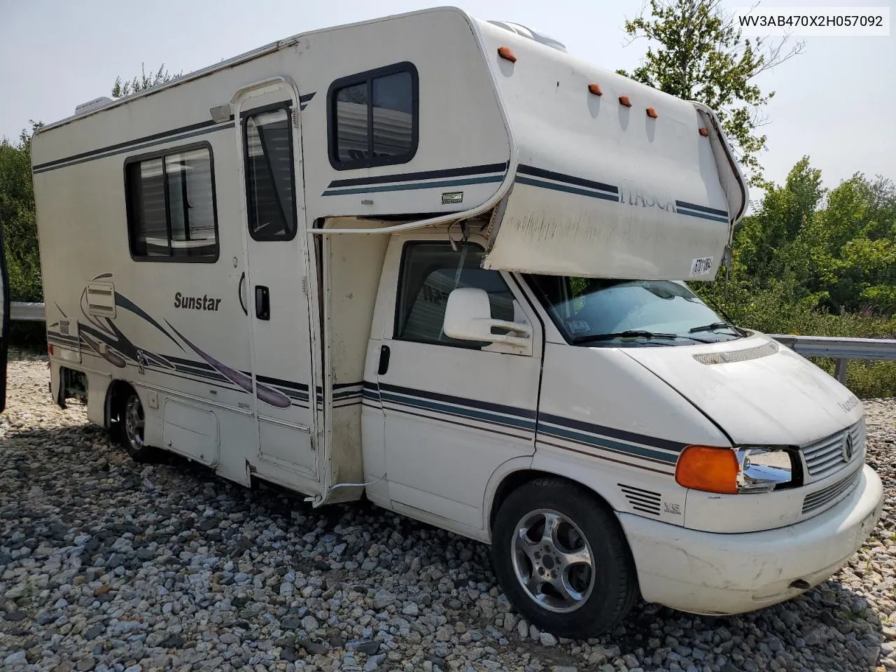 2002 Volkswagen Eurovan VIN: WV3AB470X2H057092 Lot: 75361954