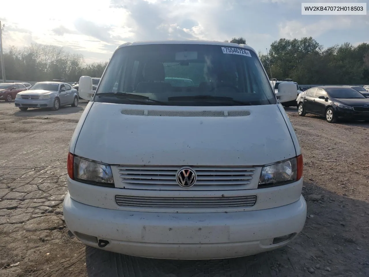 WV2KB47072H018503 2002 Volkswagen Eurovan Gls