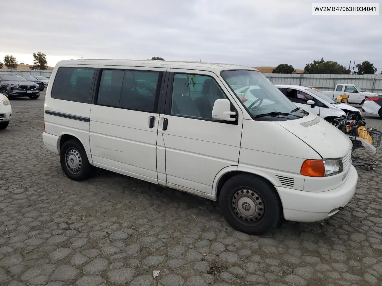 WV2MB47063H034041 2003 Volkswagen Eurovan Mv