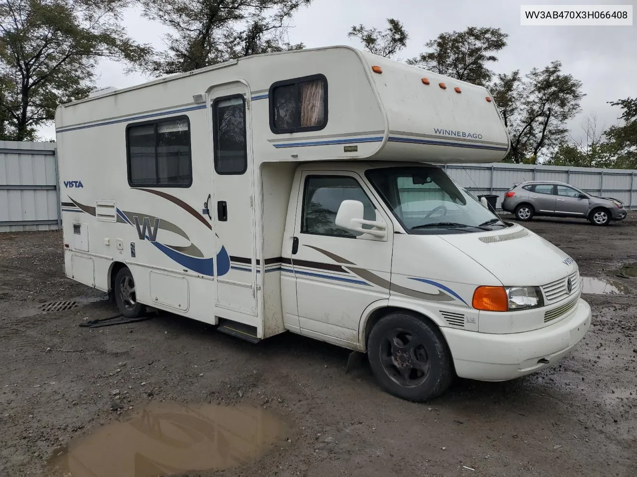 2003 Volkswagen Eurovan VIN: WV3AB470X3H066408 Lot: 73114784