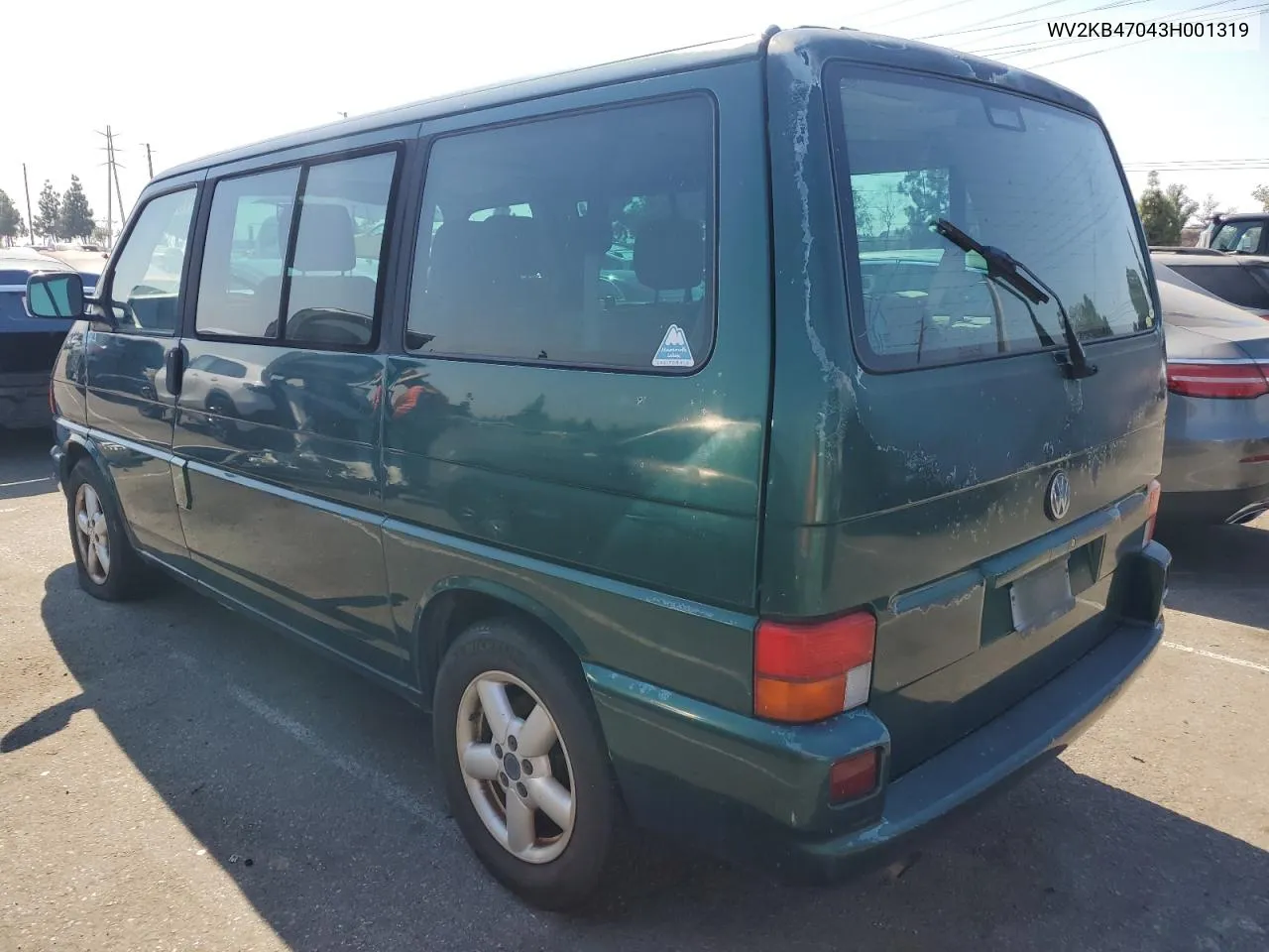 2003 Volkswagen Eurovan Gls VIN: WV2KB47043H001319 Lot: 73758024