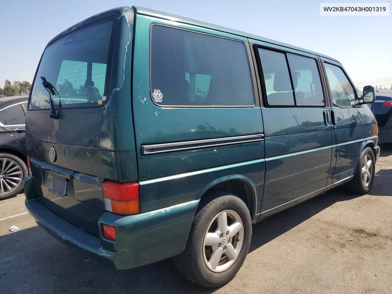 WV2KB47043H001319 2003 Volkswagen Eurovan Gls