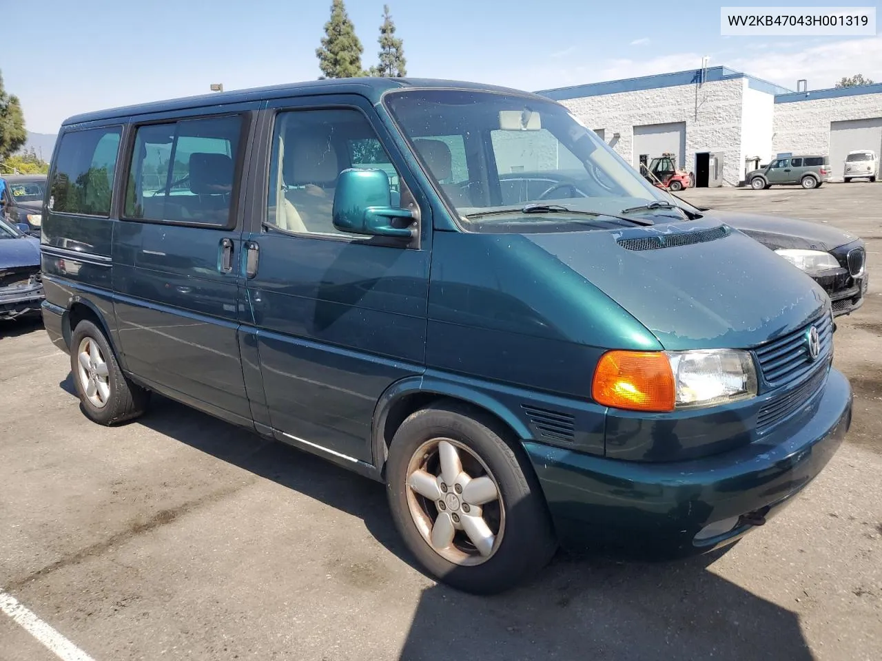 2003 Volkswagen Eurovan Gls VIN: WV2KB47043H001319 Lot: 73758024