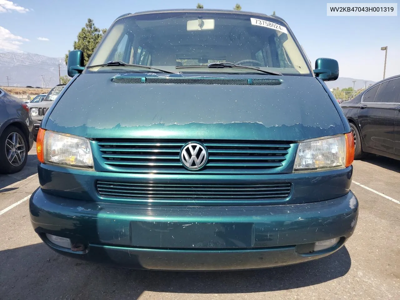 WV2KB47043H001319 2003 Volkswagen Eurovan Gls