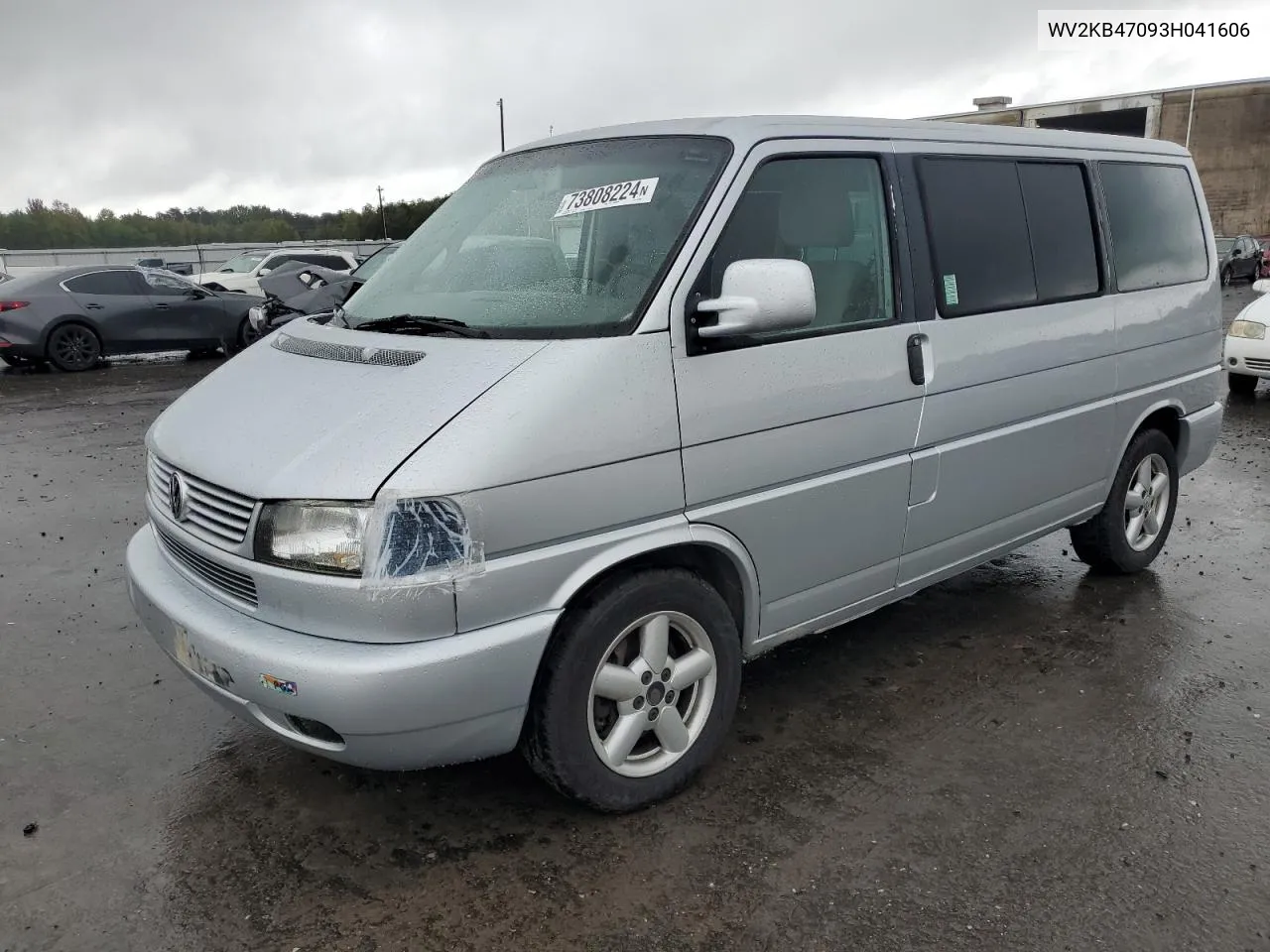 2003 Volkswagen Eurovan Gls VIN: WV2KB47093H041606 Lot: 73808224