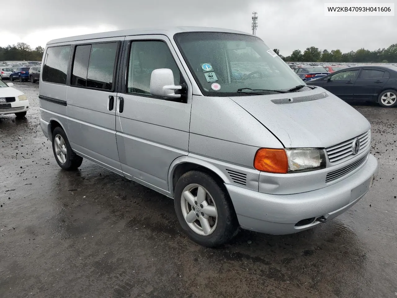 2003 Volkswagen Eurovan Gls VIN: WV2KB47093H041606 Lot: 73808224