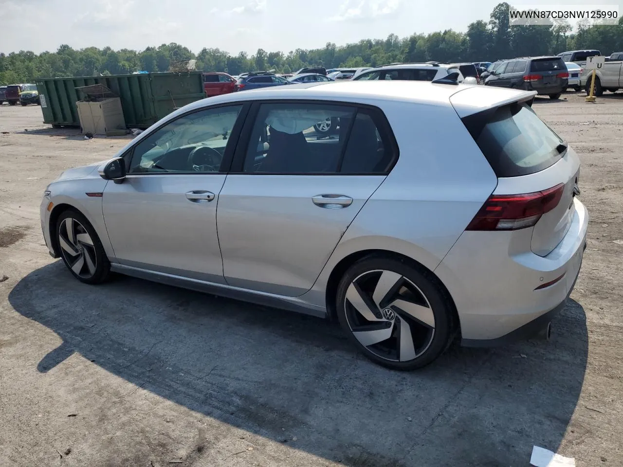 2022 Volkswagen Gti Se VIN: WVWN87CD3NW125990 Lot: 59822194