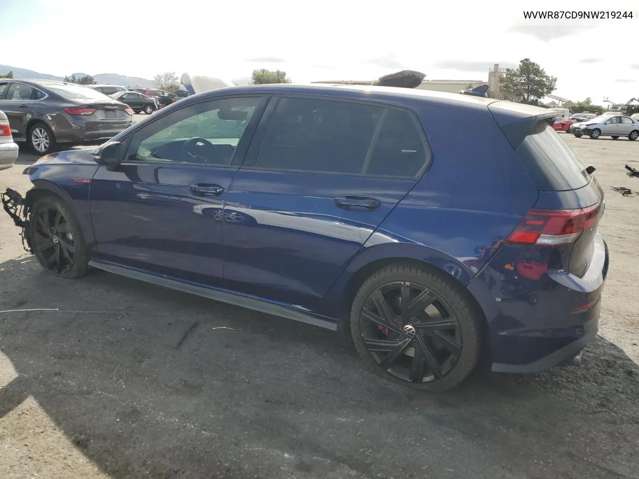 2022 Volkswagen Gti Se VIN: WVWR87CD9NW219244 Lot: 72222364