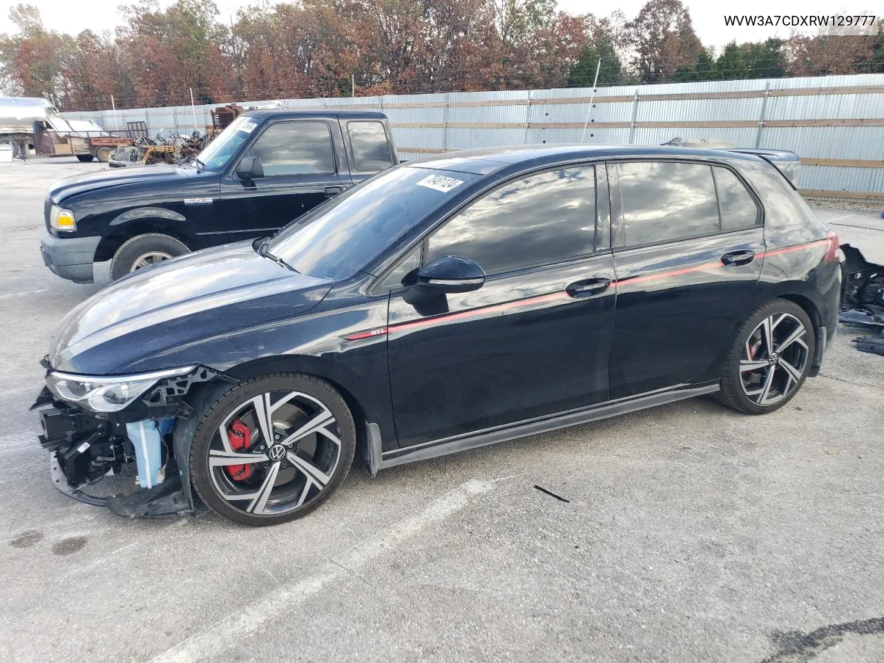 2024 Volkswagen Gti Se VIN: WVW3A7CDXRW129777 Lot: 78481124