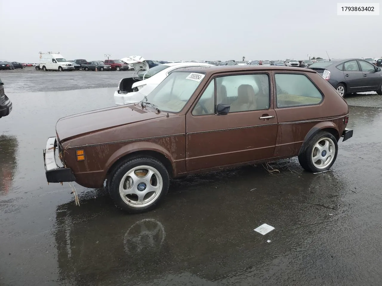 1979 Volkswagen Rabbit VIN: 1793863402 Lot: 79580954